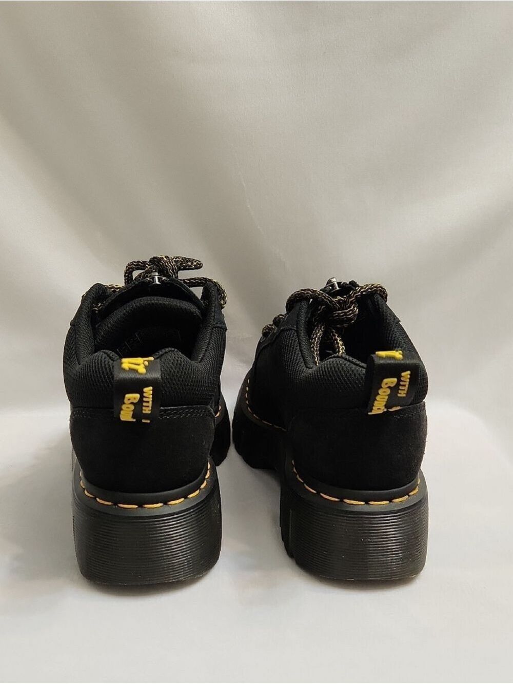 Dr. Martens Woodard Lo Zip Black Leather Shoes (W Size 5) - Picture 11 of 12